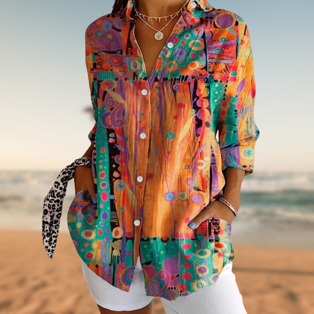 ZADIYA™ | COLOURFUL BLOUSE WITH BOHEMIAN FLAIR