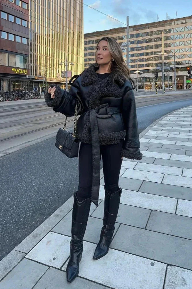 ZADIYA™ | Leather Jacket