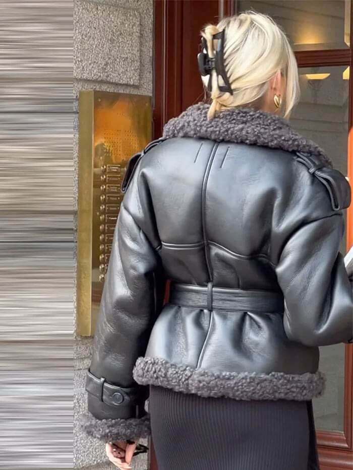 ZADIYA™ | Leather Jacket