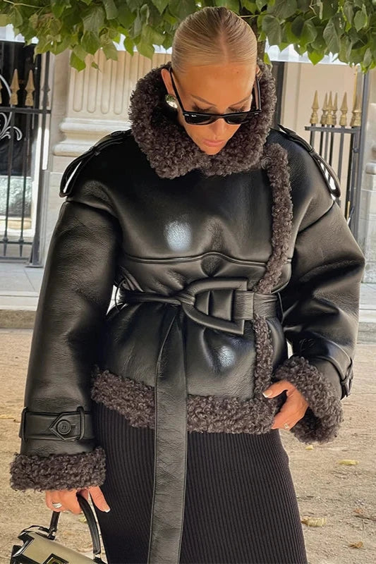 ZADIYA™ | Leather Jacket