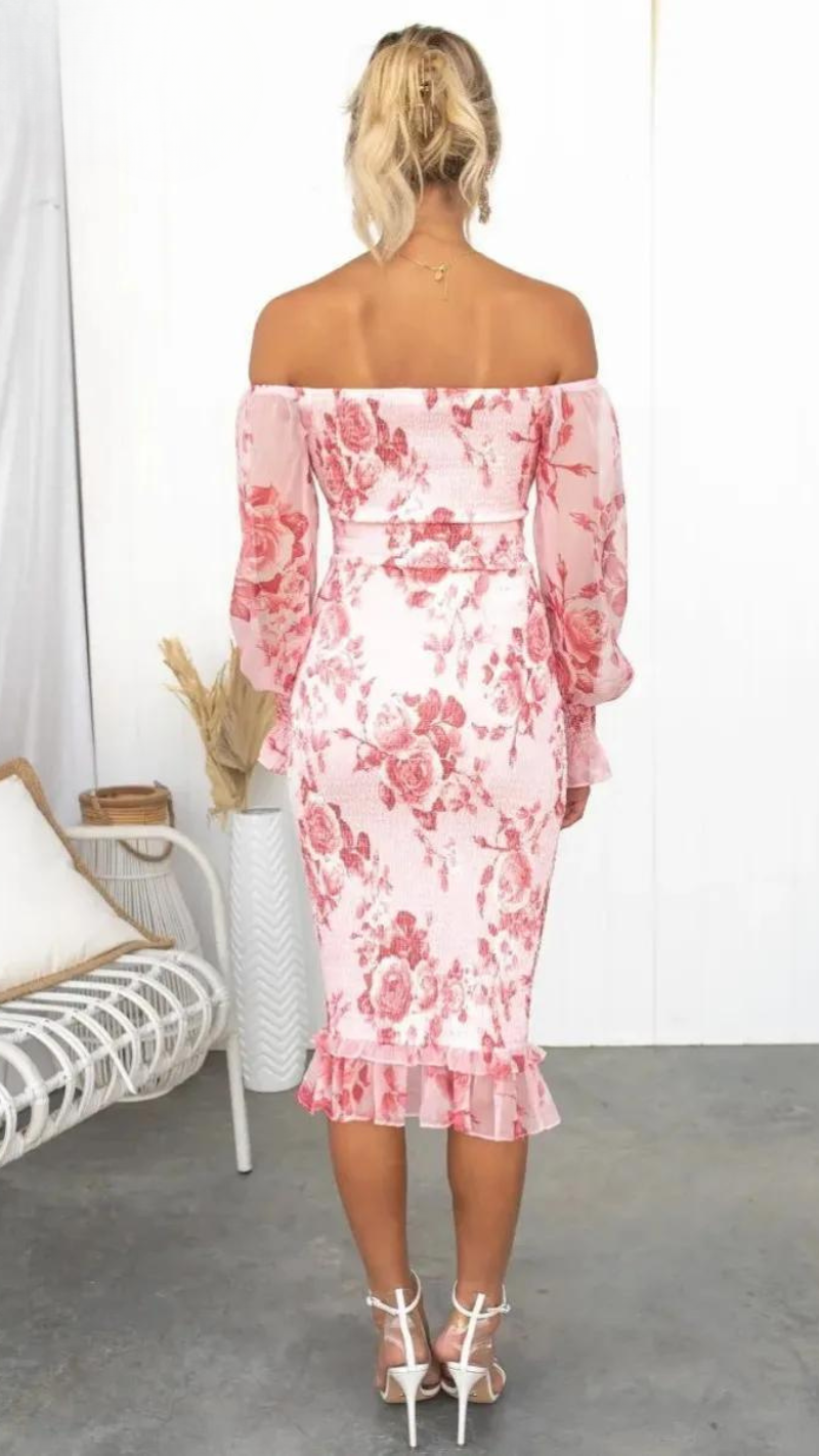 ZADIYA™ | CLASSIC MIDI DRESS