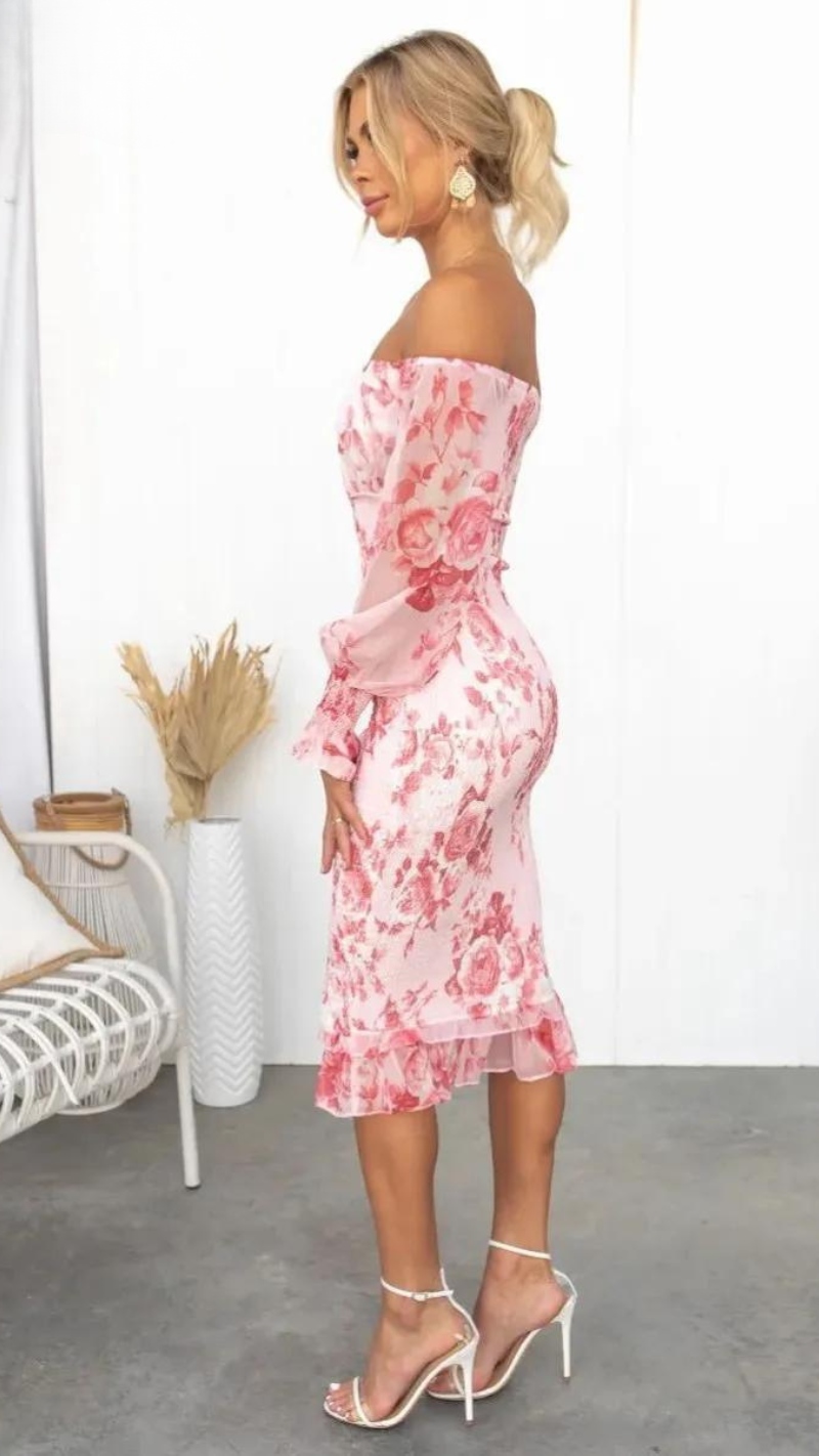 ZADIYA™ | CLASSIC MIDI DRESS