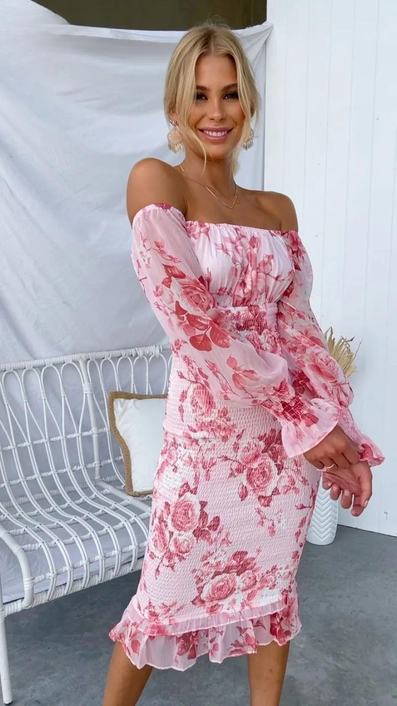 ZADIYA™ | CLASSIC MIDI DRESS