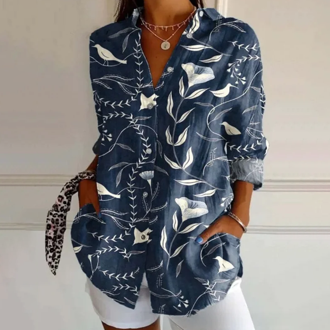 ZADIYA™ | BUTTON-UP SHIRT