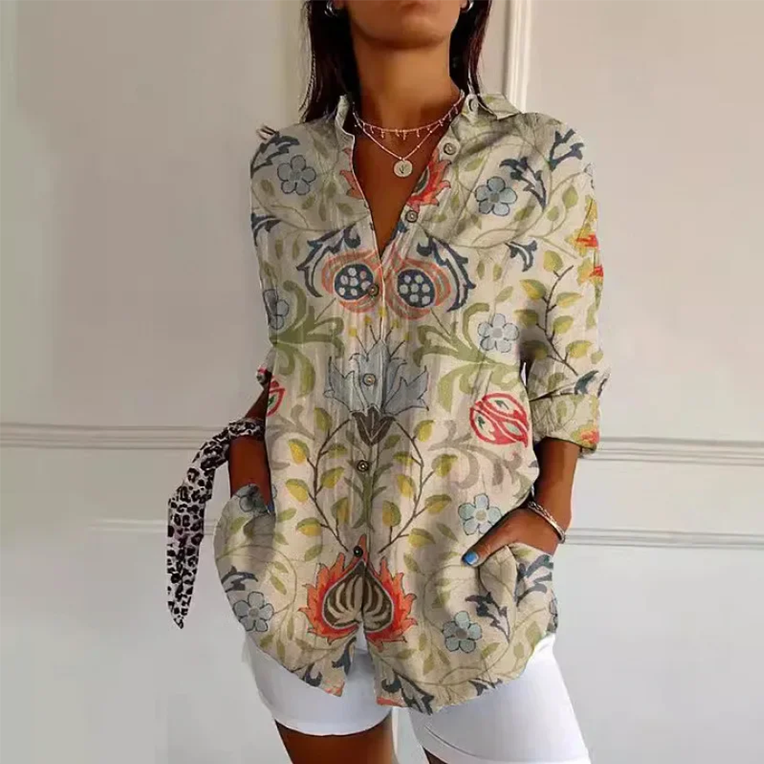 ZADIYA™ | BUTTON-UP SHIRT