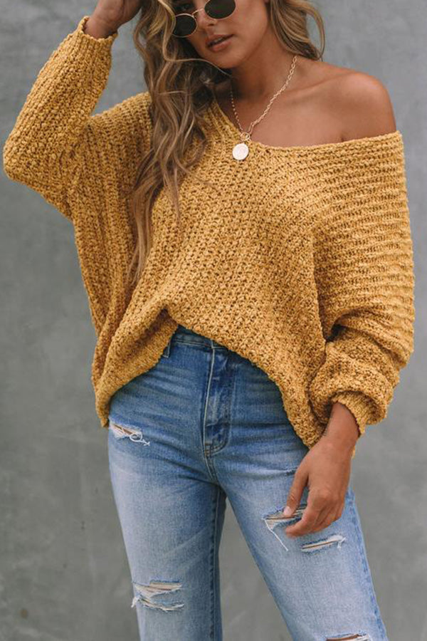 ZADIYA™ | Off-Shoulder Sweater