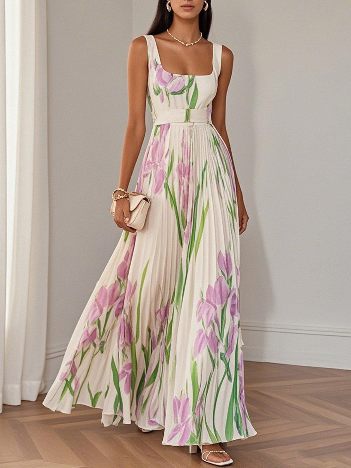 ZADIYA™ | Bloom Midi Dress
