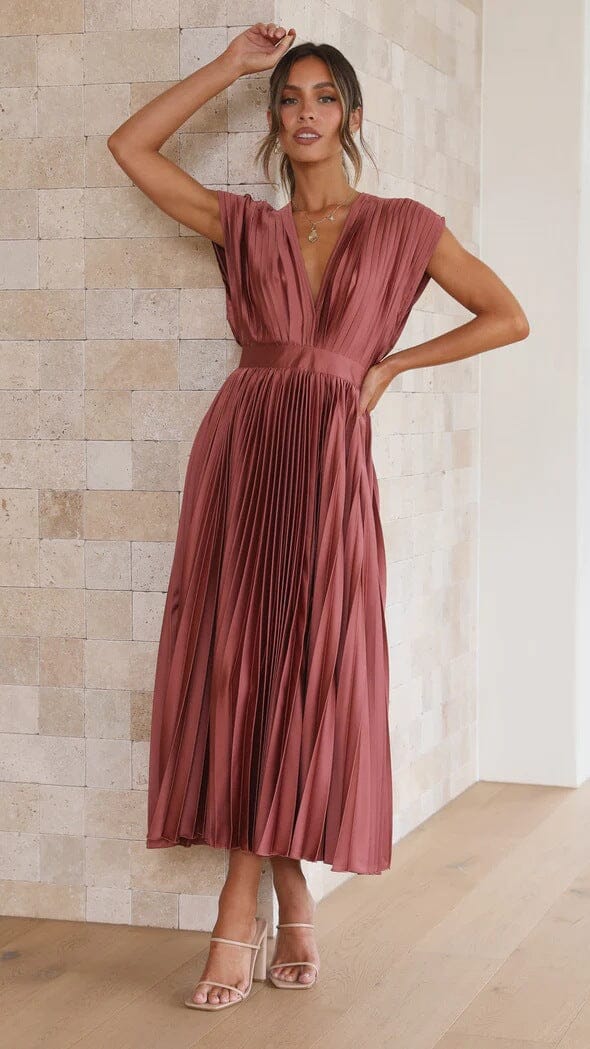 ZADIYA™ | ELEGANT MIDI DRESS