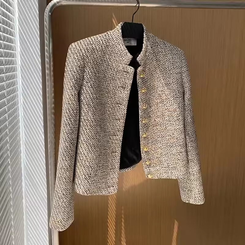 ZADIYA™ | Chic Tweed Blazer