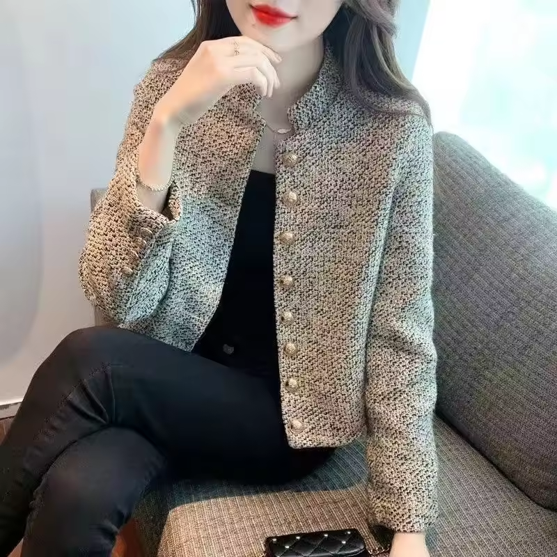 ZADIYA™ | Chic Tweed Blazer