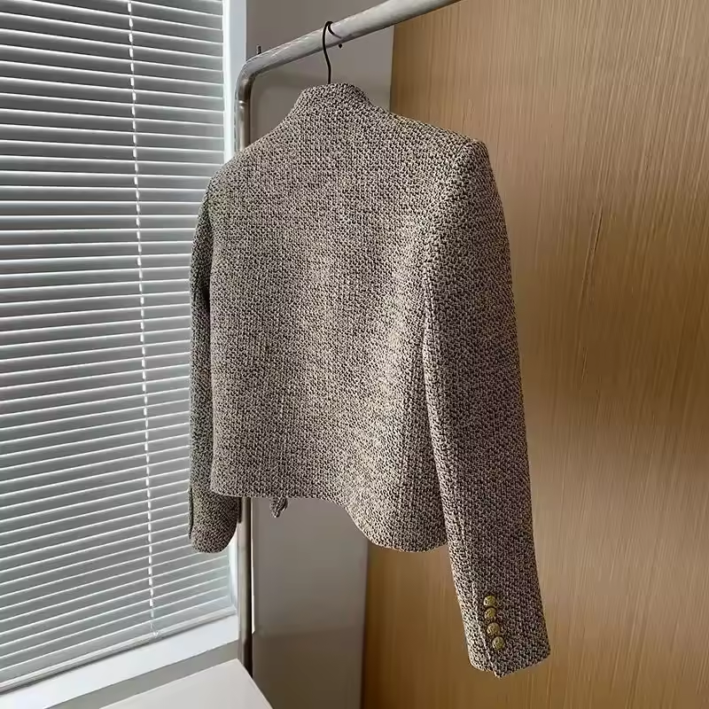 ZADIYA™ | Chic Tweed Blazer
