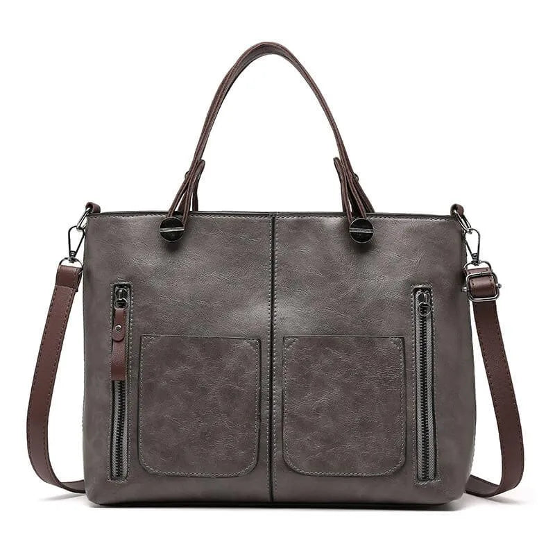 ZADIYA™ | LEATHER SHOULDER BAG