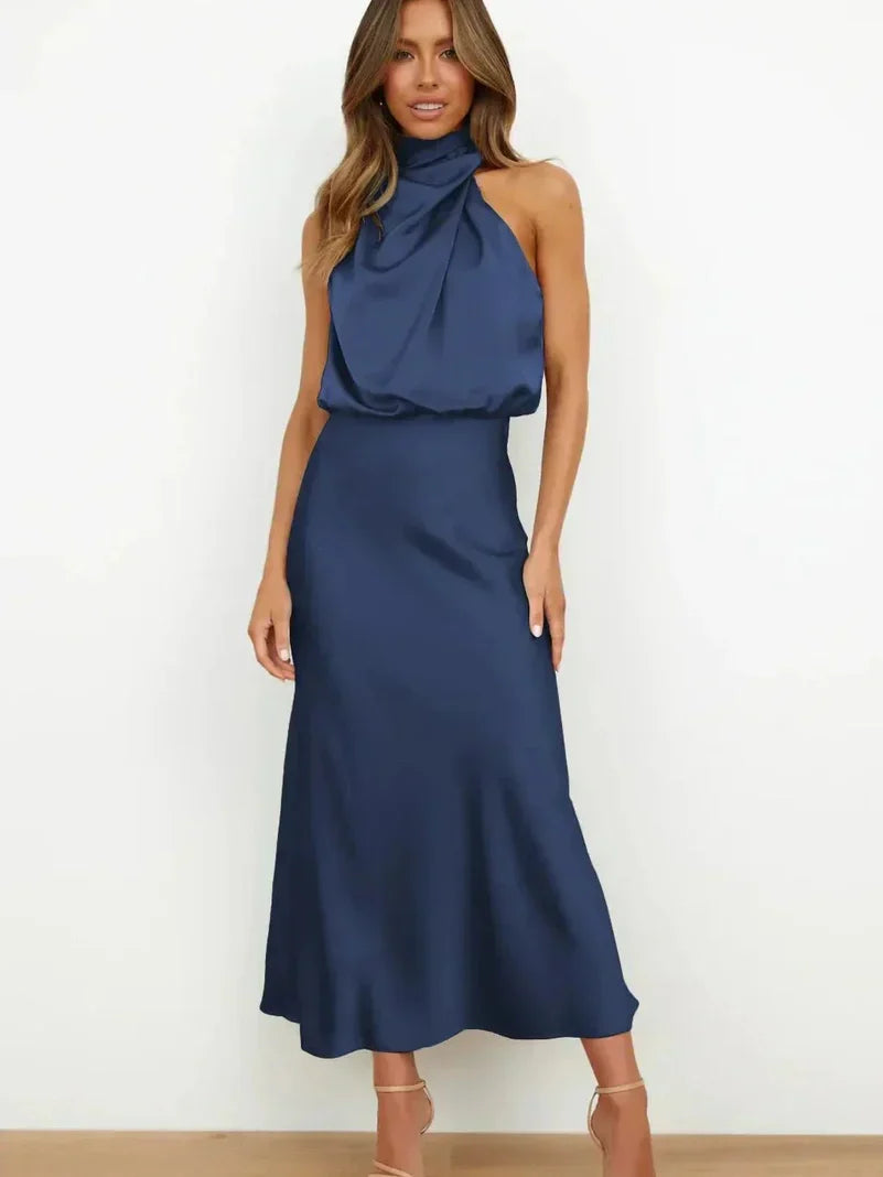 ZADIYA™ | LUXE SILK DRESS