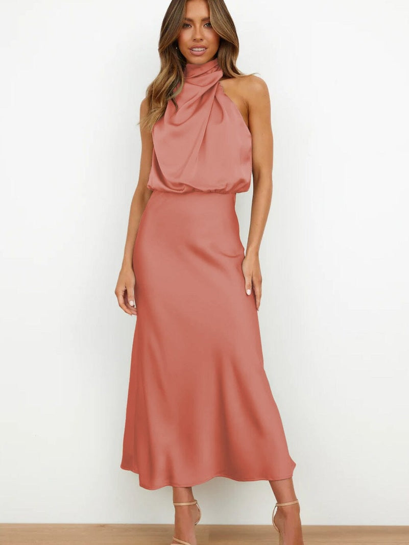 ZADIYA™ | LUXE SILK DRESS