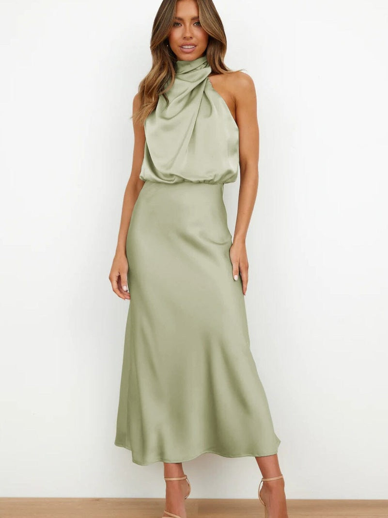 ZADIYA™ | LUXE SILK DRESS