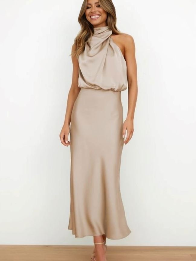 ZADIYA™ | LUXE SILK DRESS