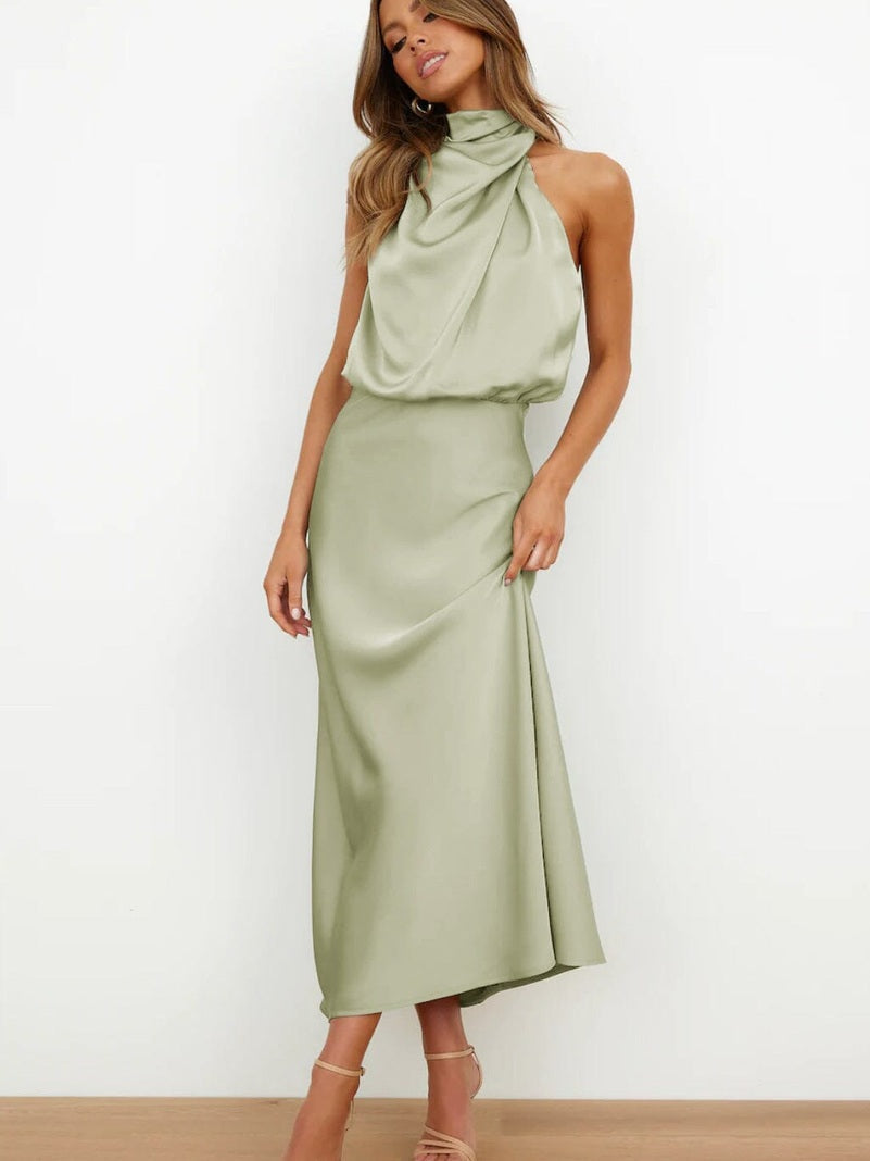ZADIYA™ | LUXE SILK DRESS