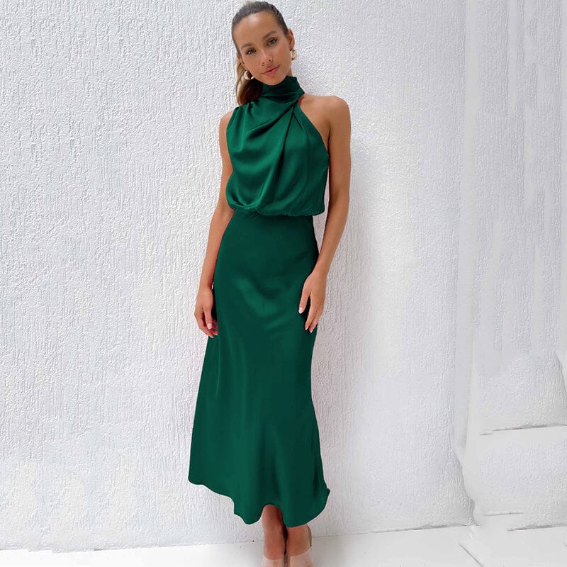 ZADIYA™ | LUXE SILK DRESS