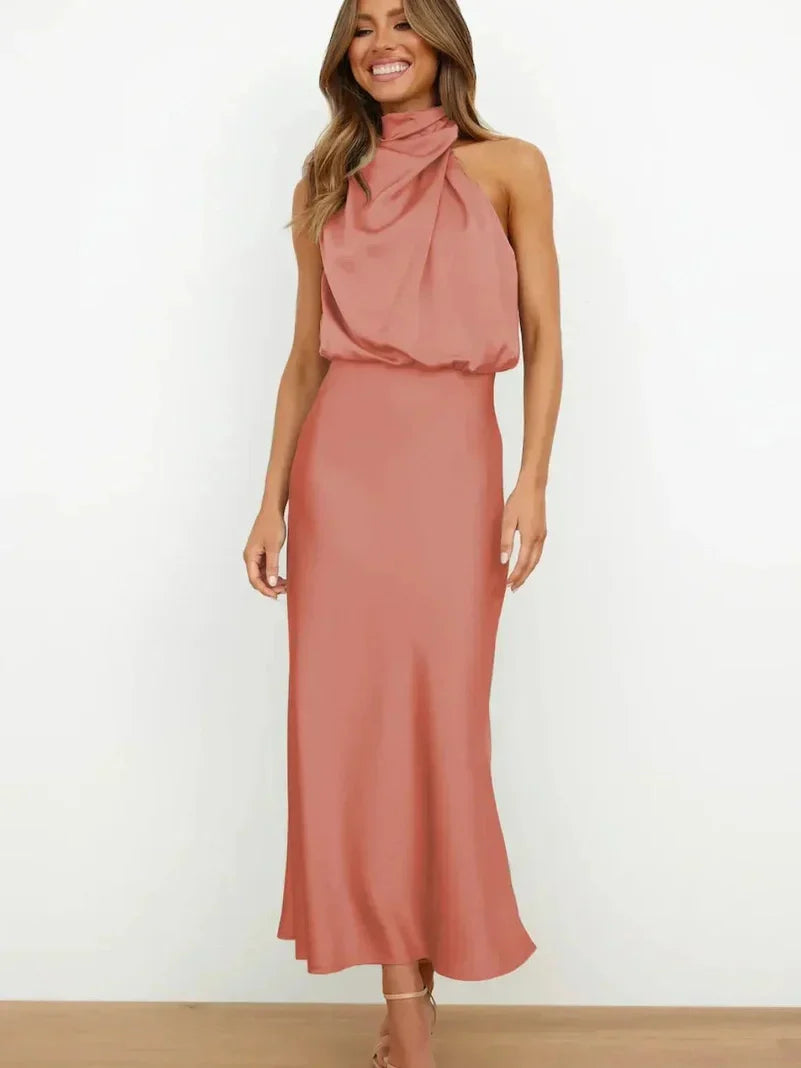 ZADIYA™ | LUXE SILK DRESS