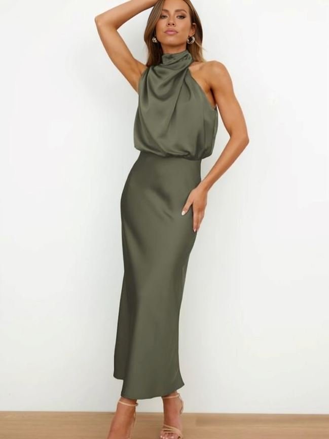 ZADIYA™ | LUXE SILK DRESS