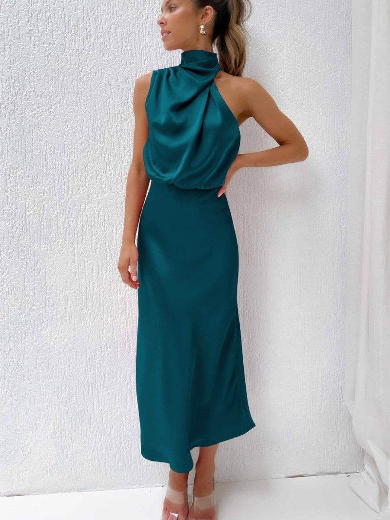 ZADIYA™ | LUXE SILK DRESS