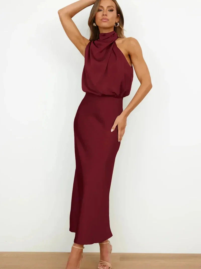 ZADIYA™ | LUXE SILK DRESS