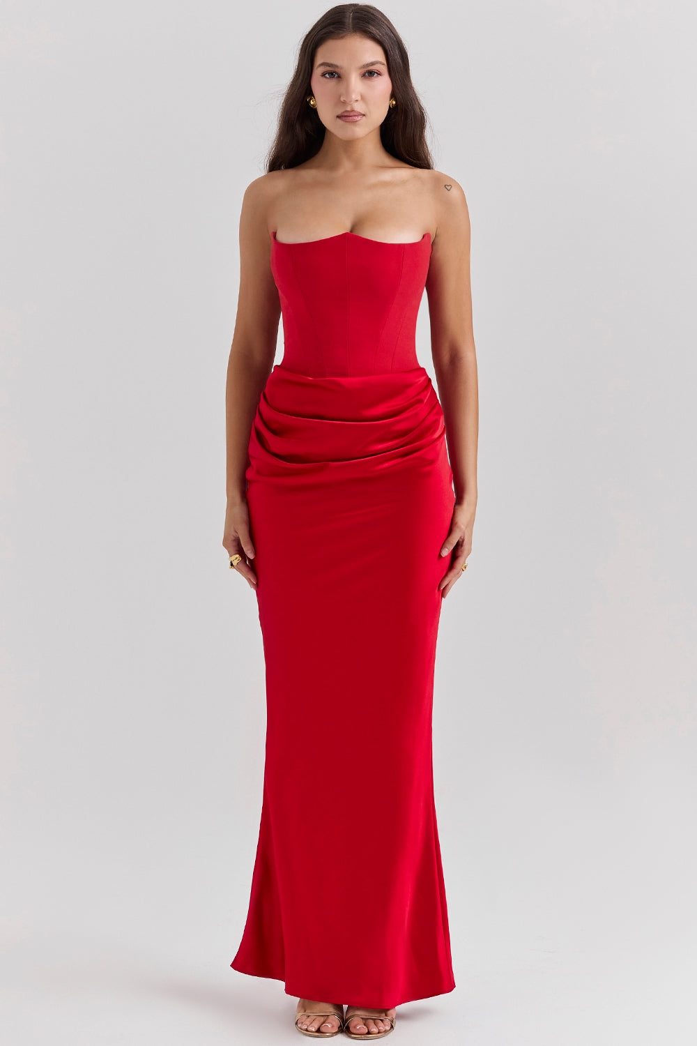 ZADIYA™ | STRAPLESS CORSET DRESS FOR MODERN ELEGANCE