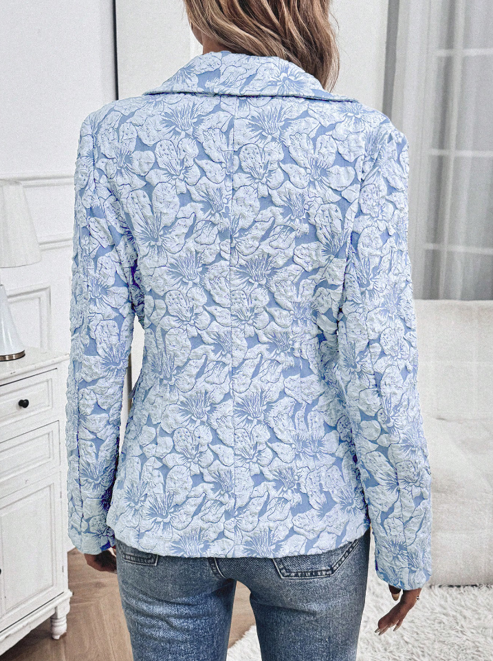 ZADIYA™ | Stylish Floral Print Blazer