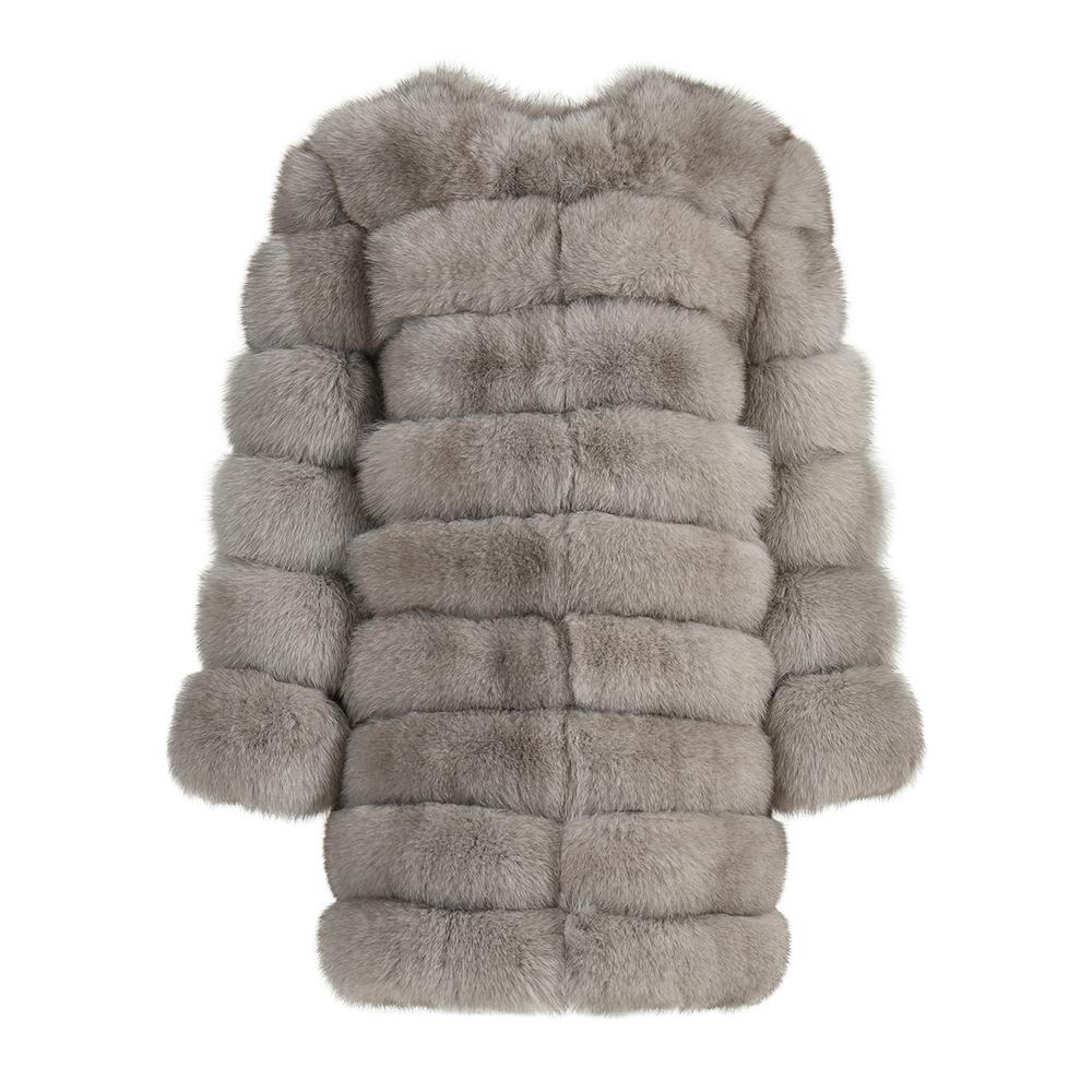 ZADIYA™ | Fox Fur Coat