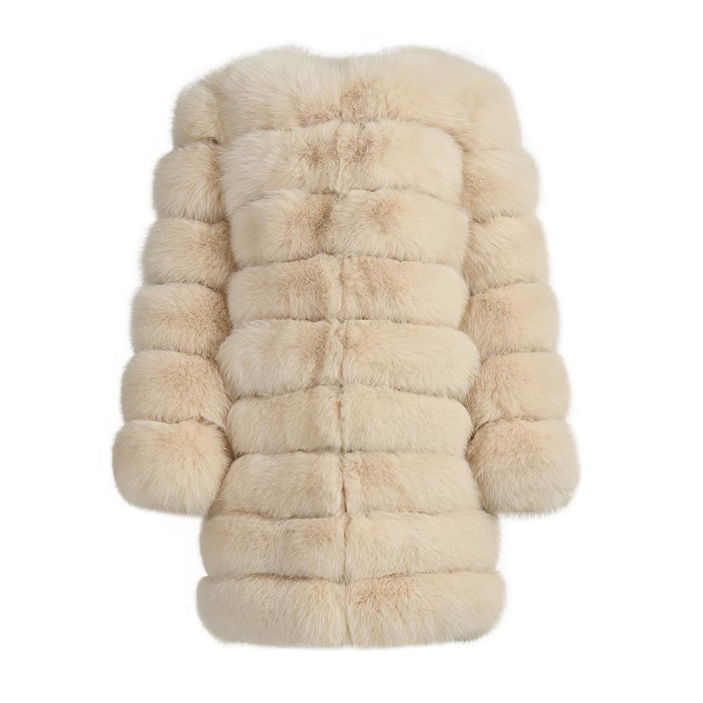 ZADIYA™ | Fox Fur Coat