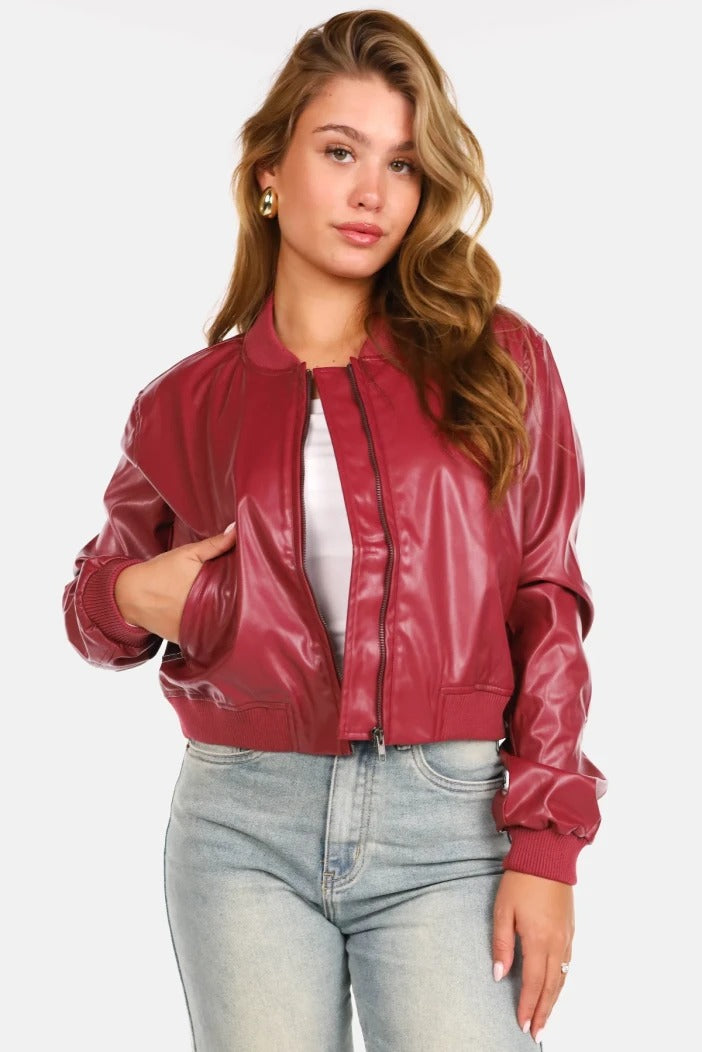 ZADIYA™ |  Classic Leather Jacket