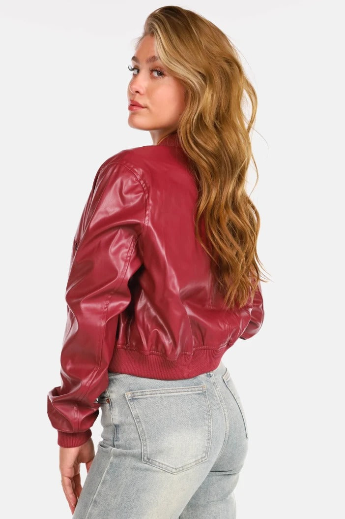 ZADIYA™ |  Classic Leather Jacket