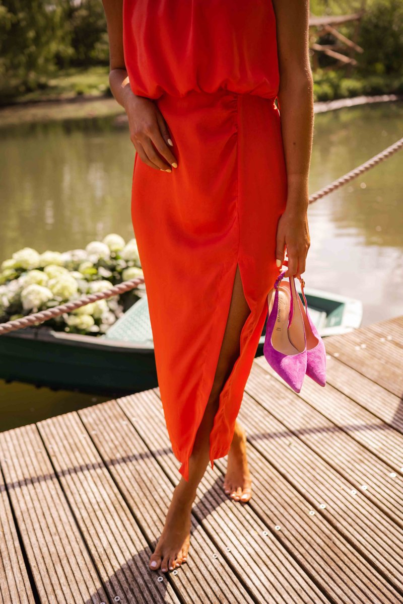 ZADIYA™ |  Elegant Midi Dress