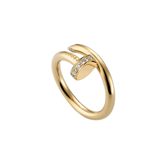 DELUXE SPIK RING I GULD