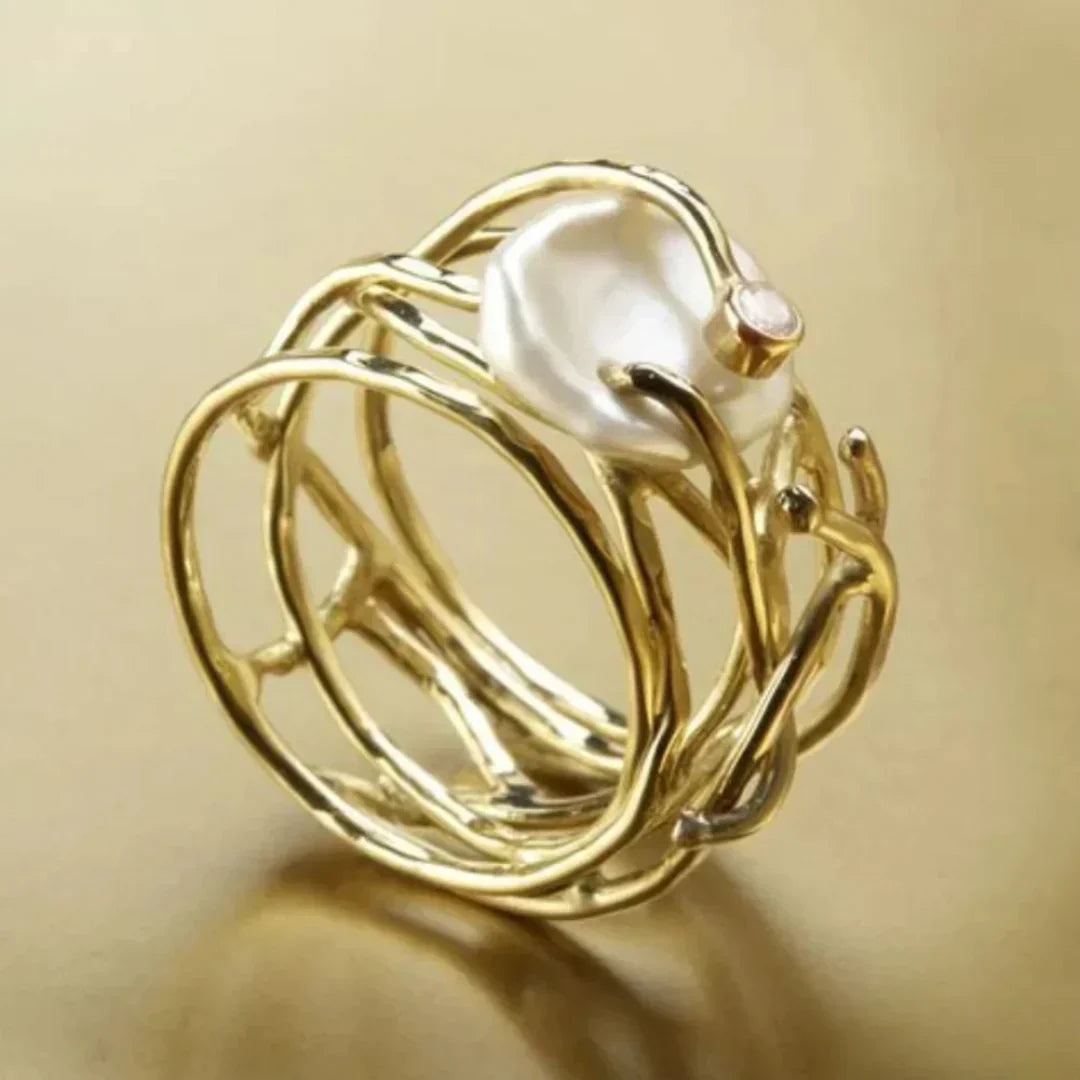 ZADIYA™ | BARCELONA GOLD RING