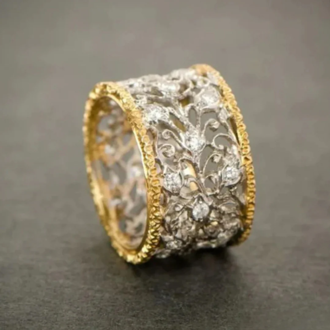 ZADIYA™ | Ivy Ring with Cut Zirconia