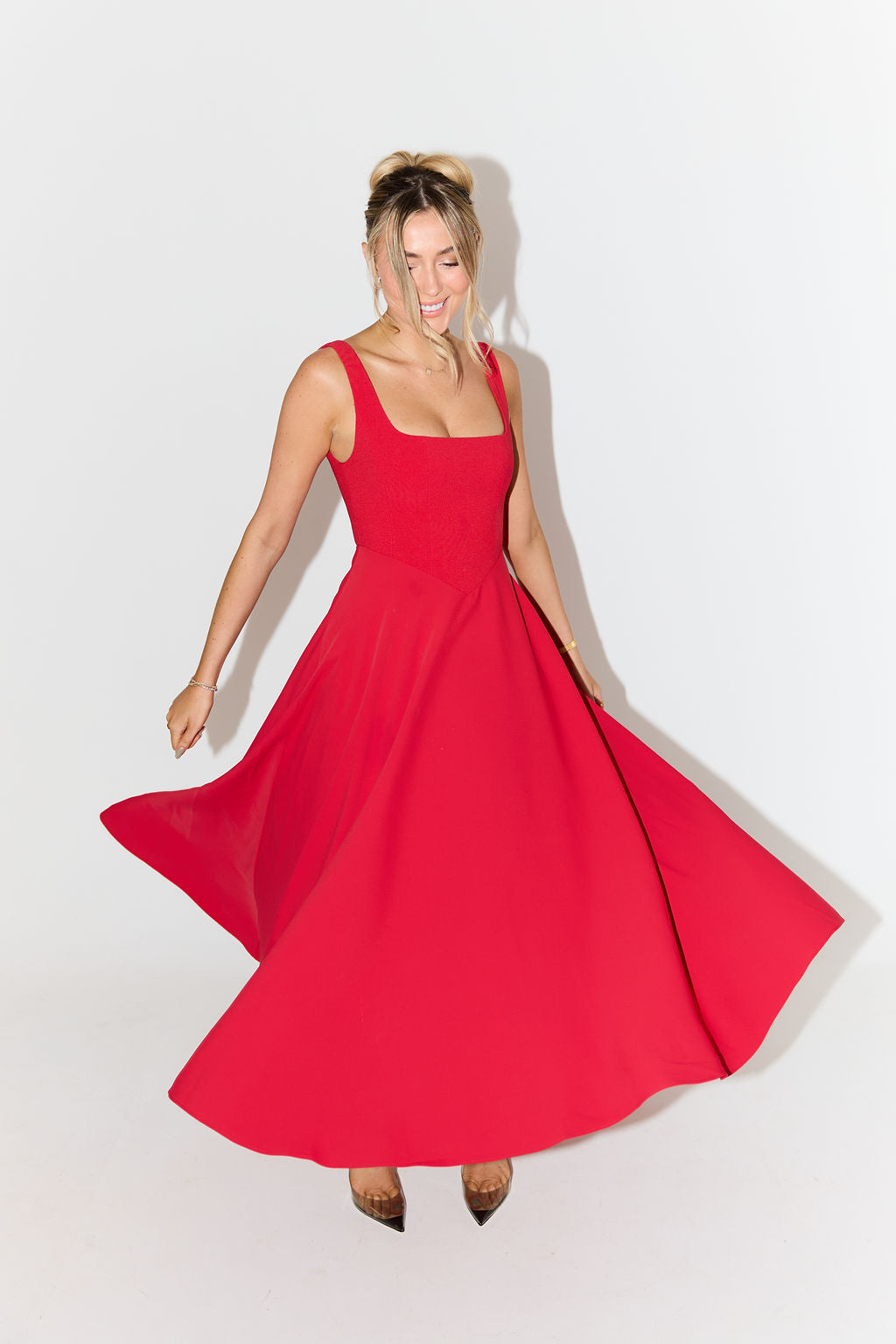 ZADIYA™ | Timeless Flowy Midi Dress