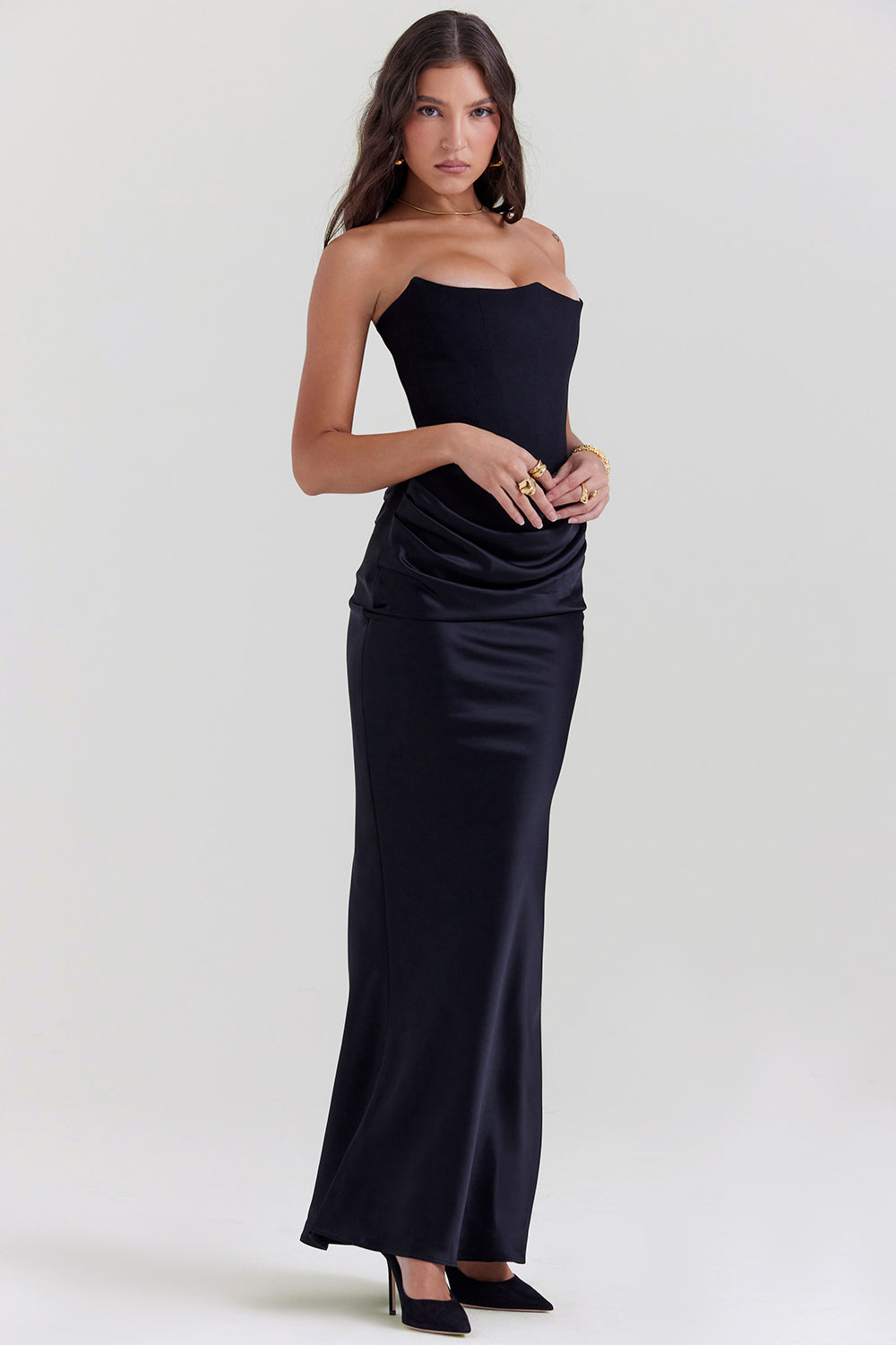 ZADIYA™ | FLOWING EVENING DRESS