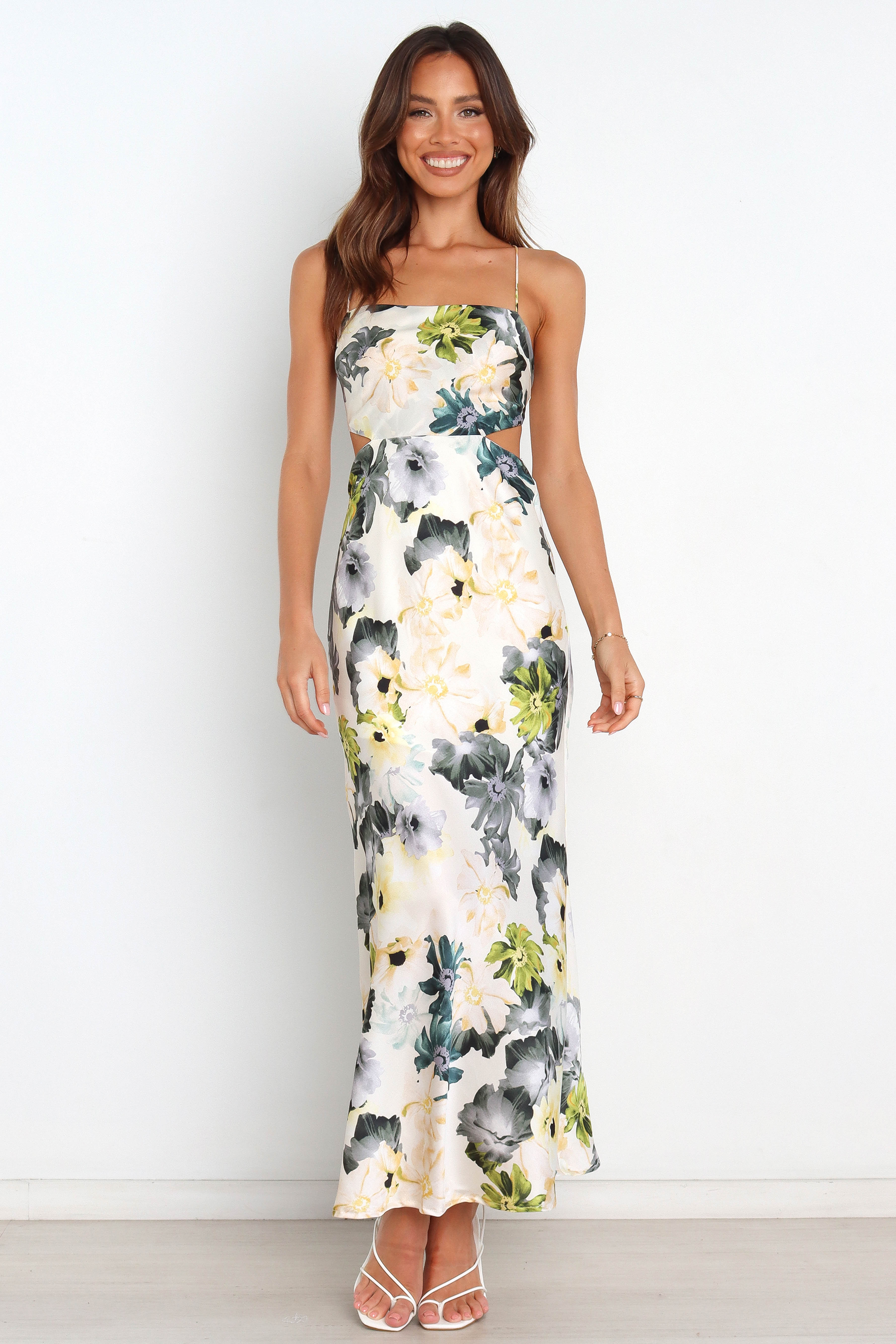 ZADIYA™ | FLORAL PRINT MAXI DRESS