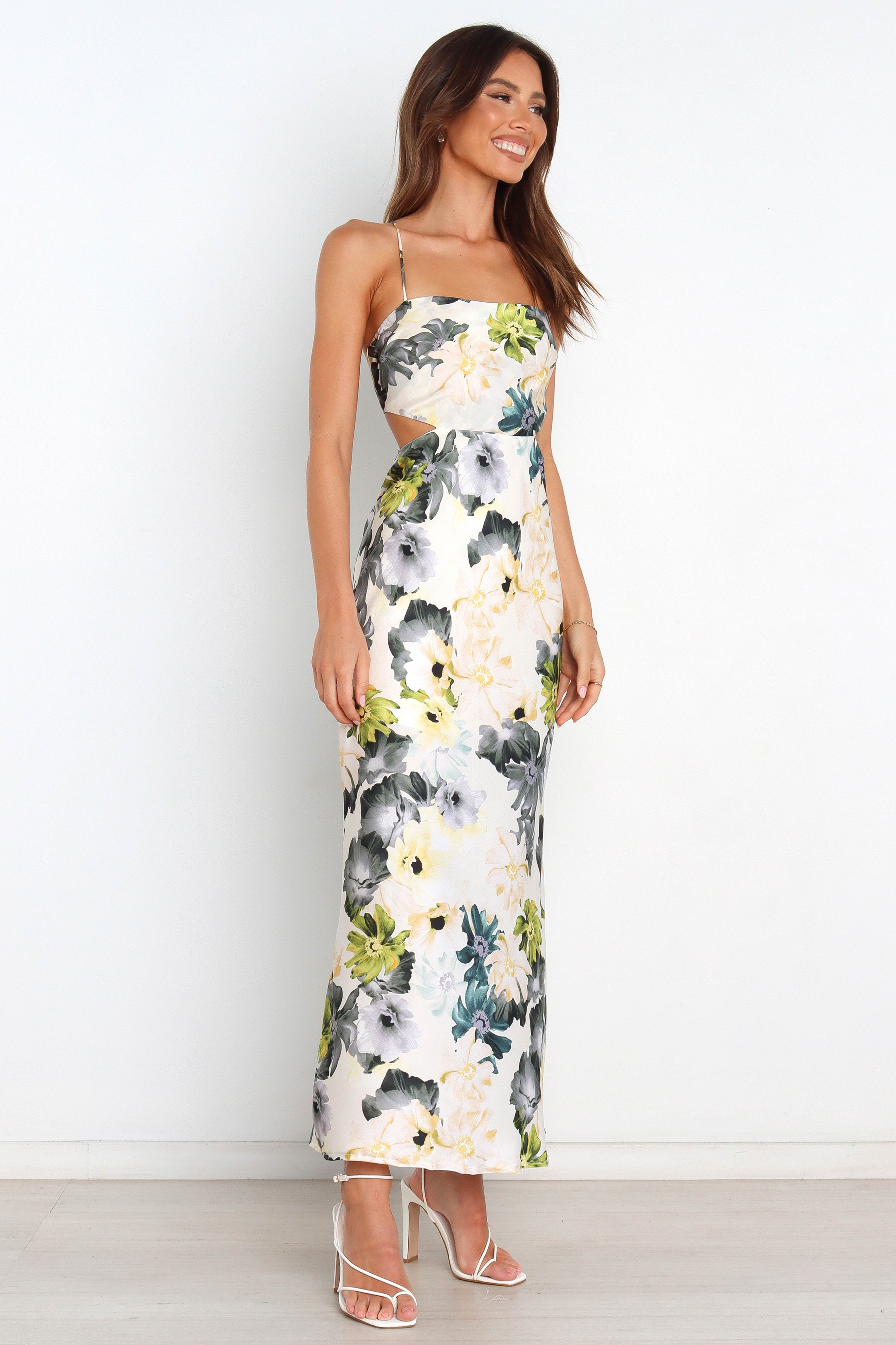 ZADIYA™ | FLORAL PRINT MAXI DRESS