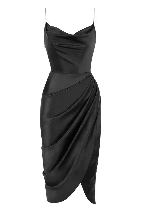 ZADIYA™ | SILK CORSET MAXI DRESS