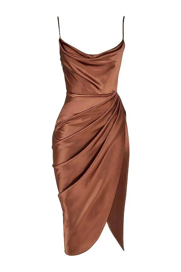 ZADIYA™ | SILK CORSET MAXI DRESS